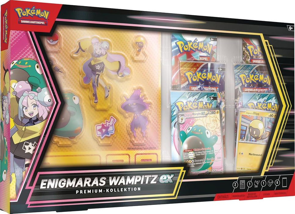 Pokémon Enigmaras Wampitz ex Premium Kollektion