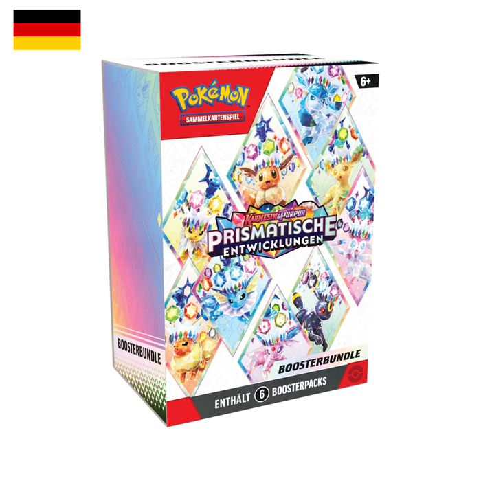Pokemon: Karmesin & Purpur Prismatische Entwicklungen Booster Bundle